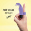 Насадка на палець - FeelzToys - Magic Finger Vibrator Purple - [Фото 4]