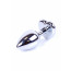 Анальна пробка - Jewellery Silver  Heart PLUG Clear - [Фото 3]