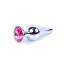 Анальна пробка - Jewellery Silver BUTT PLUG Pink - [Фото 6]
