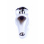 Анальна пробка - Jewellery Silver BUTT PLUG Purple - [Фото 6]