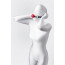 Кляп - Anonymo gag, ABS plastic, red, 64 cm - [Фото 2]
