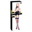 Комплект білизни - 2840464 Vinyl Basque - black - [Фото 1]