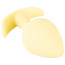 Анальна пробка - Cuties Mini Butt Plug Yellow - [Фото 2]