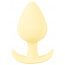 Анальна пробка - Cuties Mini Butt Plug Yellow - [Фото 5]