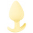 Анальна пробка - Cuties Mini Butt Plug Yellow - [Фото 6]