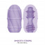 Мастурбатор - Pretty Love Smooth Stripes Cupid X Egg Purple - [Фото 4]