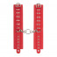 Наручники Leather Rastraints Hand Cuffs, Red - [Фото 2]