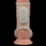 Насадка на член - Vibrating Drip Knights Ring With Scrotum Sleeve White - [Фото 6]