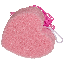 Губка для ванни Bath Sponge Heart, 12 см - [Фото 2]