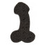 Губка для ванни Sponge Willy Black, 19 см - [Фото 1]