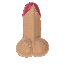 Анти-стрес Sexy Squeeze Penis, 10 см - [Фото 1]