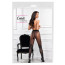 Колготки - 2510405 Cottelli Collection Crotchless Tights, black - [Фото 1]