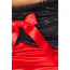 Сорочка приталенная с открытой спиной LENA CHEMISE red 6XL/7XL - Passion, трусики - [Фото 3]