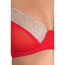 Комплект белья LORAINE SET red L/XL - Passion Exclusive: лиф, стринги, пояс для чулок - [Фото 2]