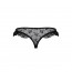 Трусики DONIA THONG black S/M - Passion Exclusive - [Фото 4]