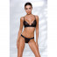 Комплект белья GLAMISS SET black XXL/XXXL - Passion Exclusive - [Фото 1]