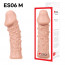 Насадка на член Kokos Extreme Sleeve ES.06 размер M, утолщающая, стимулирующий рельеф - [Фото 4]