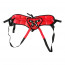 Трусы для страпона Sportsheets - Plus Red Lace w/Satin Corsette Strap On - [Фото 2]