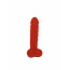 Крафтовое мыло-член с присоской Чистый Кайф Red size L натуральное - [Фото 2]