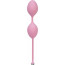 Роскошные вагинальные шарики PILLOW TALK - Frisky Pink с кристаллом, диаметр 3,2см, вес 49-75гр - [Фото 4]
