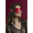Маска закрытая Feral Feelings - Blindfold Mask красная - [Фото 1]