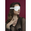 Маска закрытая Feral Feelings - Blindfold Mask белая - [Фото 1]