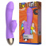 Вибратор-кролик с подогревом и шаловливым язычком для клитора Leten Wonderful Purple - [Фото 1]