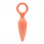 Анальная вибропробка KisToy Orville Orange, диаметр 30мм - [Фото 1]