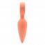 Анальная вибропробка KisToy Orville Orange, диаметр 30мм - [Фото 2]