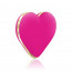 Вибратор-сердечко Rianne S: Heart Vibe Rose, 10 режимов работы, медицинский силикон, подарочная упаковка - [Фото 1]