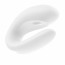 Смарт-вибратор для пар Satisfyer Double Joy White с широким клиторальным стимулятором - [Фото 3]