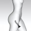 Насадка для страпона Strap-On-Me P&G-Spot Dildo, силикон, размер S - [Фото 4]