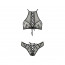 Эротический комплект AZALIA SET black S/M Passion - [Фото 3]
