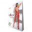 Откровенный бодистокинг с глубоким декольте Passion BS075 red - [Фото 3]