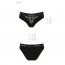 Трусики с широкой резинкой и кружевом Passion PS001 PANTIES black, size M - [Фото 4]