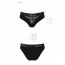 Трусики с широкой резинкой и кружевом Passion PS001 PANTIES black, size S - [Фото 4]