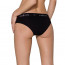 Трусики с широкой резинкой и кружевом Passion PS001 PANTIES black, size XL - [Фото 1]