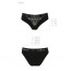 Трусики с широкой резинкой и кружевом Passion PS001 PANTIES black, size XL - [Фото 4]
