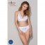Трусики с широкой резинкой и кружевом Passion PS001 PANTIES white, size M - [Фото 2]