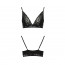 Эластичный топ с кружевом Passion PS001 TOP black, size M - [Фото 3]