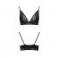 Эластичный топ с кружевом Passion PS001 TOP black, size S - [Фото 3]