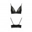 Эластичный топ с кружевом Passion PS001 TOP black, size XL - [Фото 3]