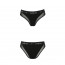 Трусики с прозрачной вставкой Passion PS002 PANTIES black, size S - [Фото 3]