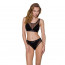 Трусики с прозрачной вставкой Passion PS002 PANTIES black, size XL - [Фото 2]