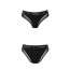 Трусики с прозрачной вставкой Passion PS002 PANTIES black, size XL - [Фото 3]