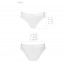 Трусики с прозрачной вставкой Passion PS002 PANTIES white, size XL - [Фото 3]