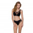 Топ с прозрачной вставкой Passion PS002 TOP black, size L - [Фото 2]