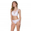 Топ с прозрачной вставкой Passion PS002 TOP white, size S - [Фото 1]