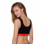 Спортивный топ на широких бретелях Passion PS003 TOP black, size L - [Фото 1]