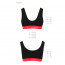Спортивный топ на широких бретелях Passion PS003 TOP black, size L - [Фото 4]